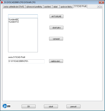 SYSCAD-Profil