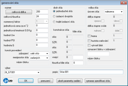 Glasgenerator