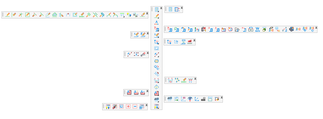 Werkzeugkasten SYSCAD-Zeichnen