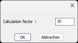 Berechnungsfaktor
