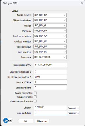 BIM-Export