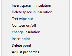 insulation-contextmenue